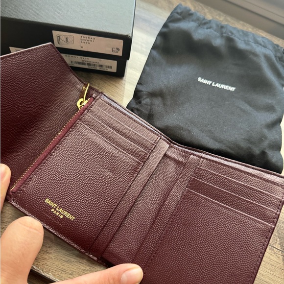 YSL Tri Fold Wallet - Picture 2 of 13